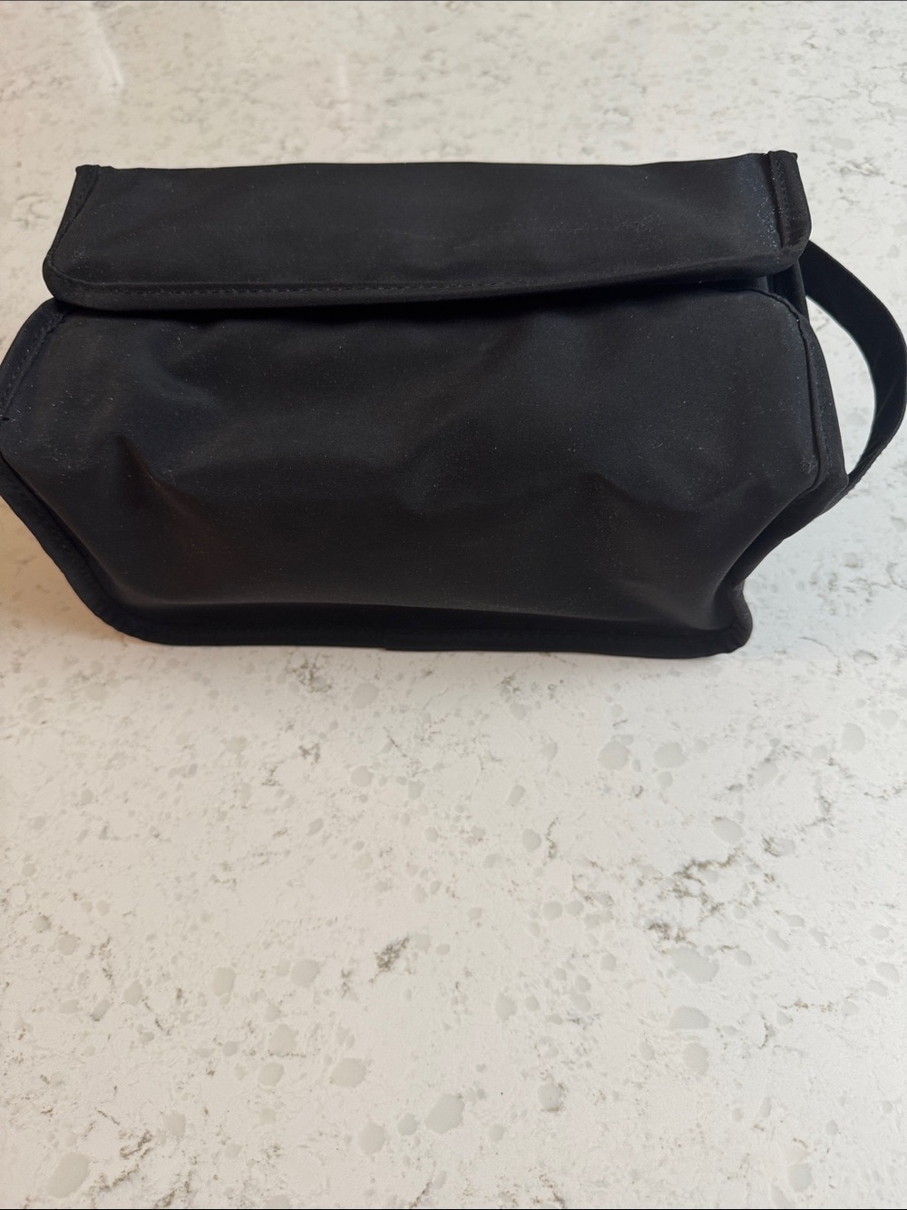 Black Travel Toiletry Dopp Kit